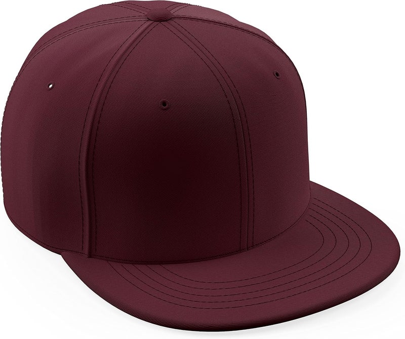Daxton Store Classic Blank Snapback Flat Bill Visor Hat Cap One Size Adjustable Back - Image 1
